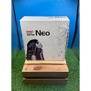 Neo Ionic Professional Hair Dryer with Two Concentrator Nozzles - New - Open Box